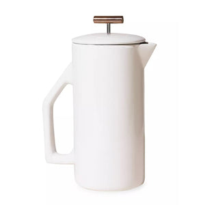 Yield Design 850ml French Press | Ceramic Cream